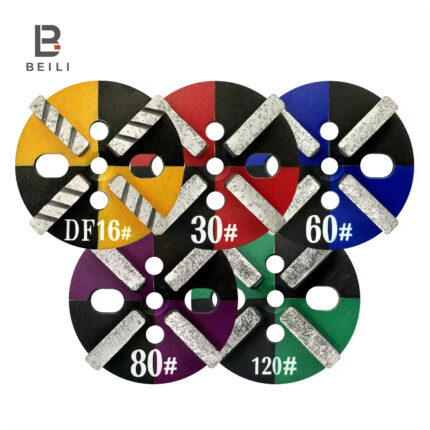 ODM OEM Diamond Grinding Plate Concrete Floor Grinding Disc with Medium Bond Matrix Segmented Design for Epoxy Removal
