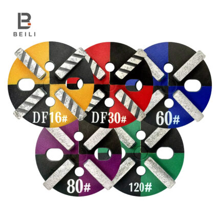 Floor Grinding Disc Concrete Abrasive Disc with Wave Segment High Diamond Concentration for Epoxy Coating Removal